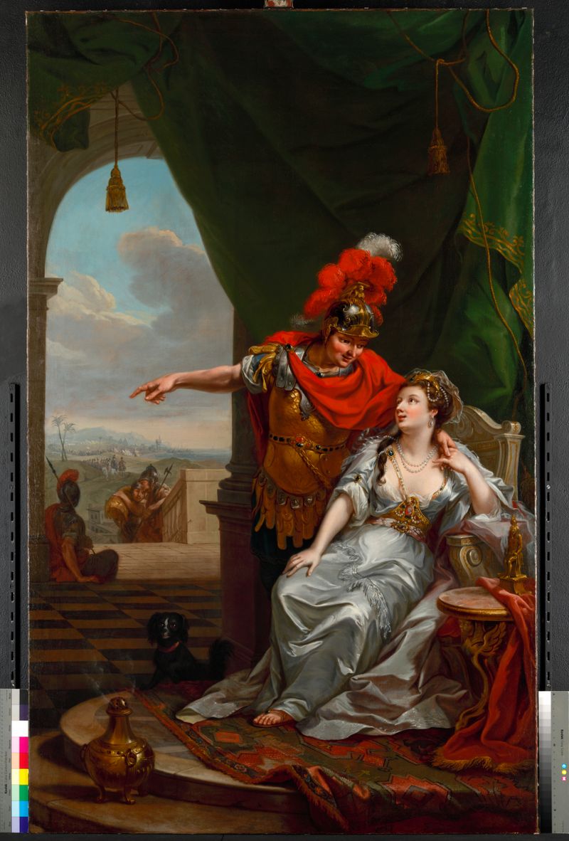 J.H.Tischbein_Kleopatra bei der Toilette_nach Restaurierung